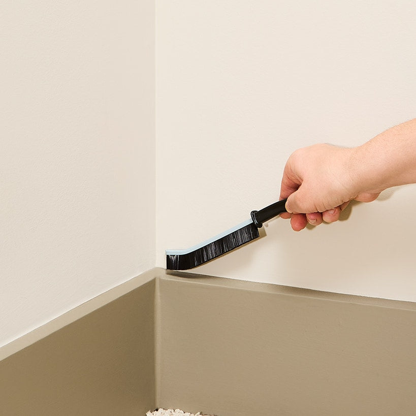 Dead Corner Gap Cleaning Brush, Double Bristles and Ergonomic Handle