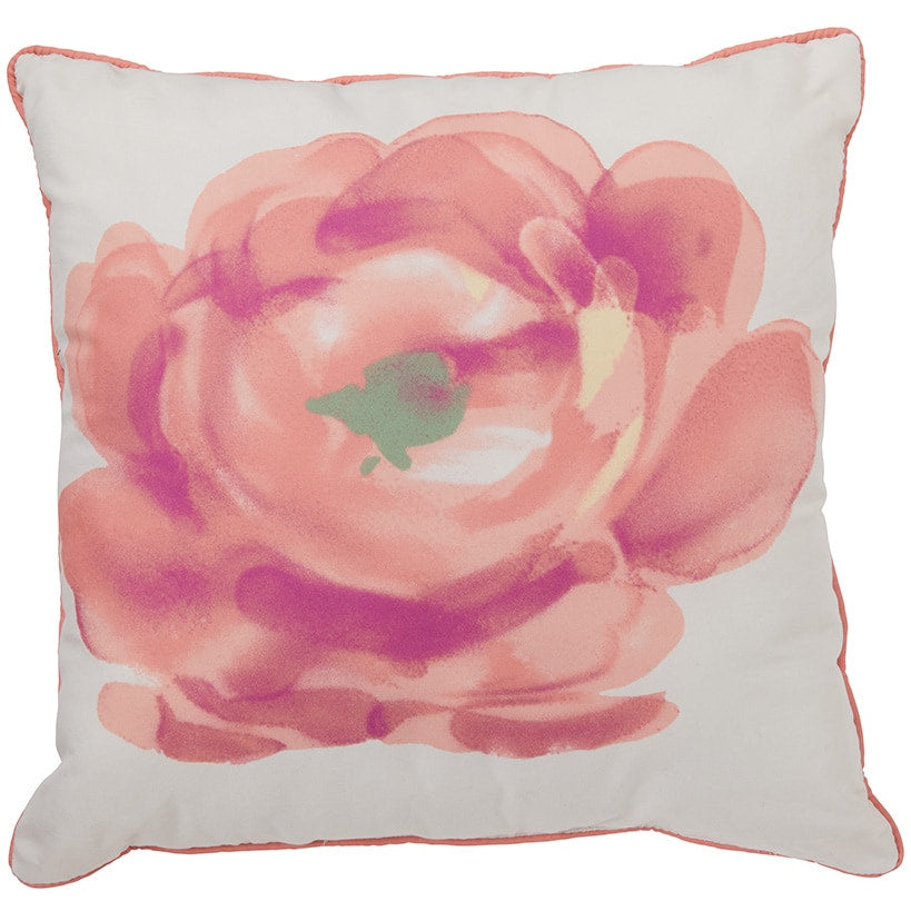 Climbing Floral Accent Pillow