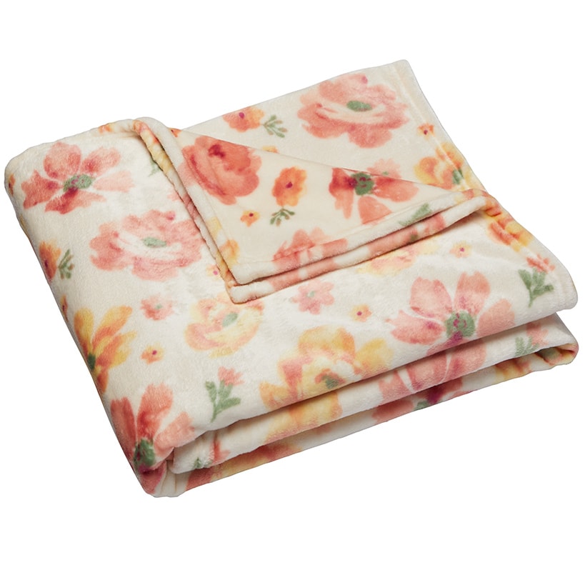 Climbing Floral Throw