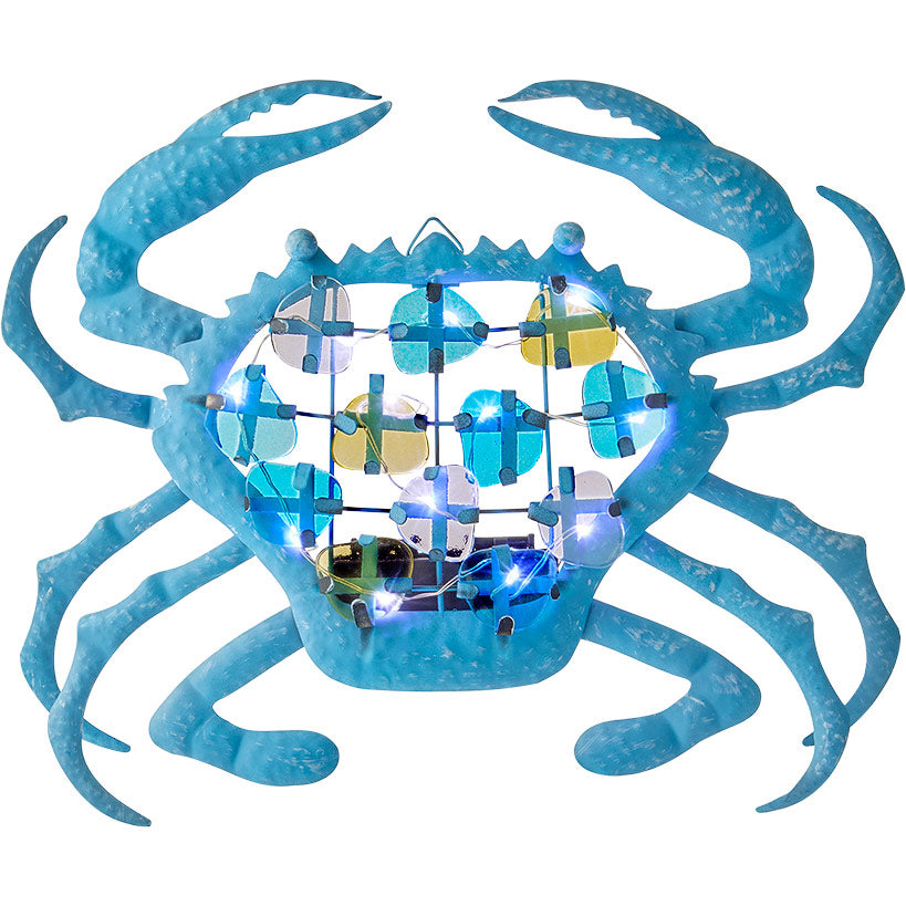 Lighted Outdoor Coastal Metal Wall Decor