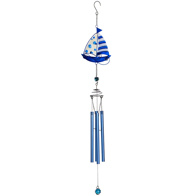 Coastal Windchime Sailboat or Seahorse