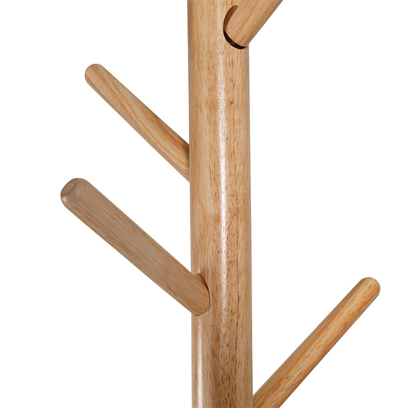 Coat Tree Stand with Round Base