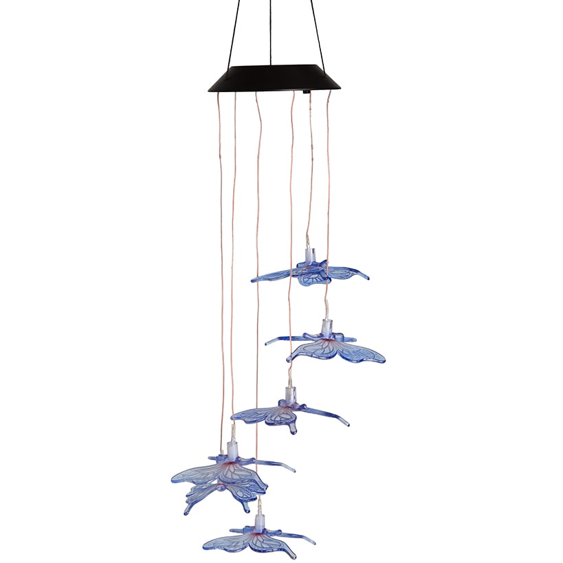 Solar-Powered Butterfly Mobile