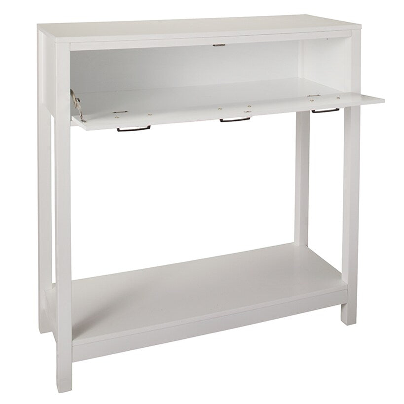 Console Tables with Geometric Design Drawers