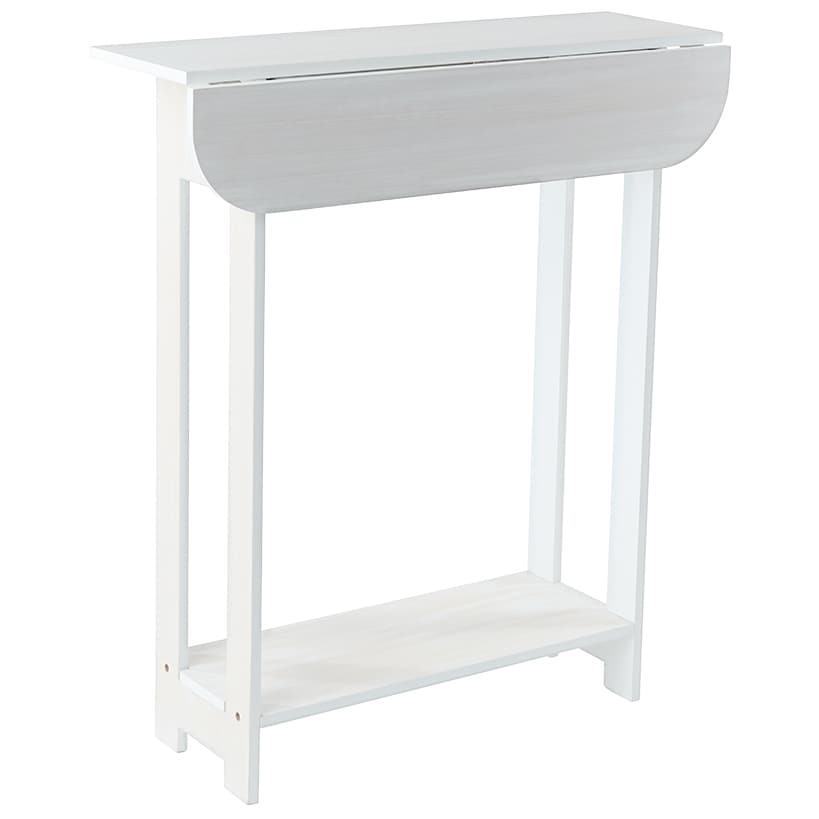 Wood Console Table with Drop Leaf - 30"H