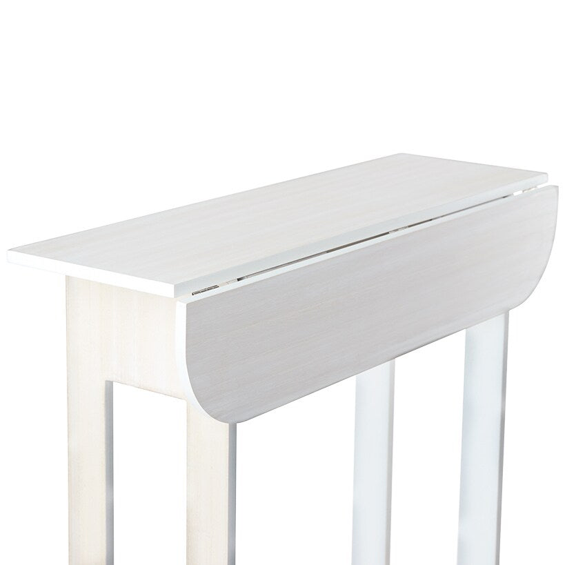Wood Console Table with Drop Leaf - 30"H