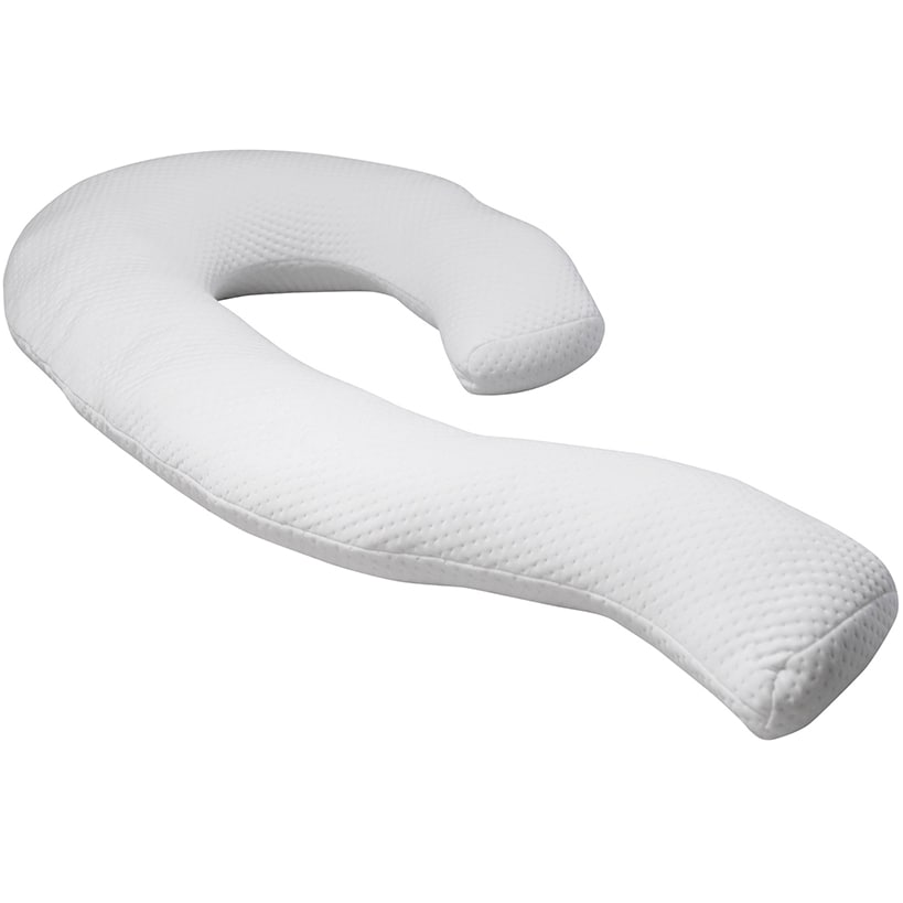 Contour® Comfort Swan Body Pillow Cozy Support for Side Sleepers
