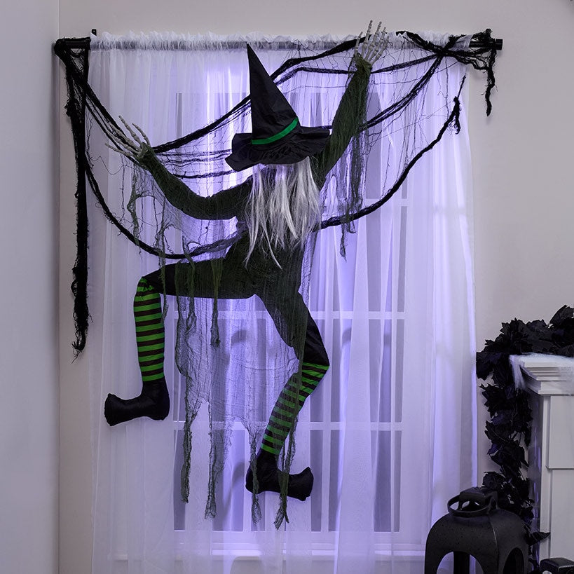 Halloween Creepy Crawler Figures - Witch or Zombie