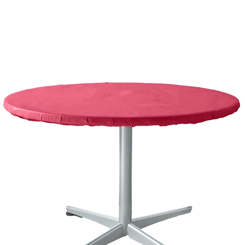 Round Solid Color Custom Fit Tablecloth