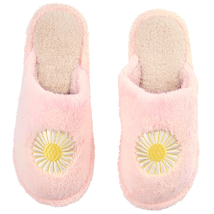 Daisy Plush Slippers