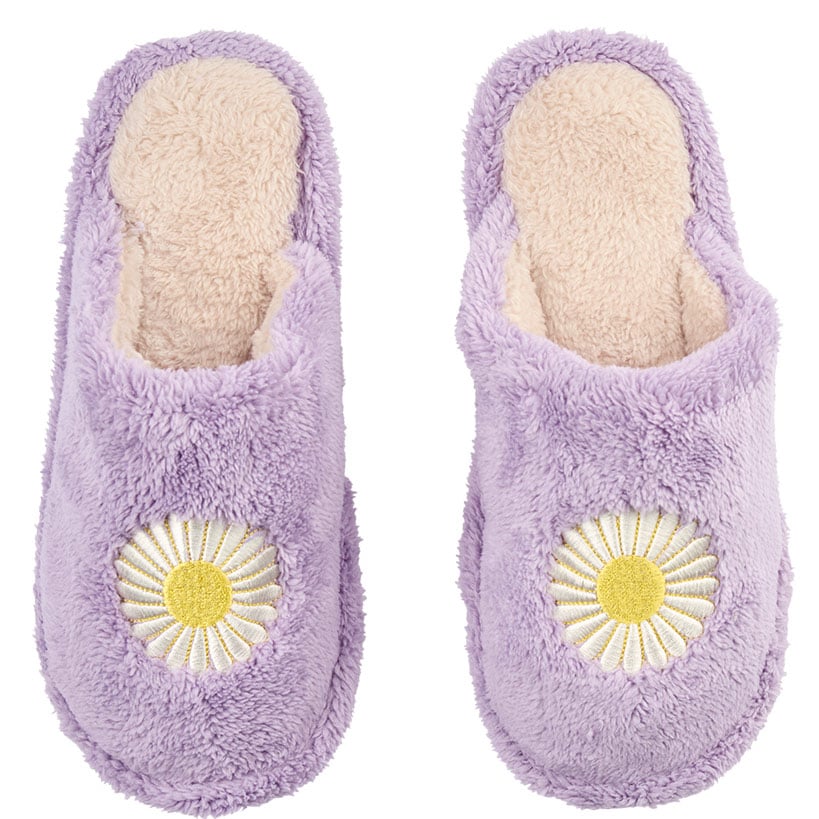 Daisy Plush Slippers