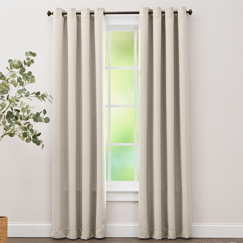 Room Darkening Window Panel 52"W x 63"L or 52"W x 84"L