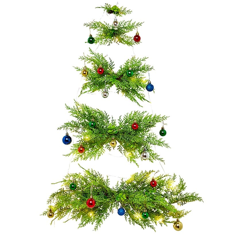 Decorative Lighted Wall Tree