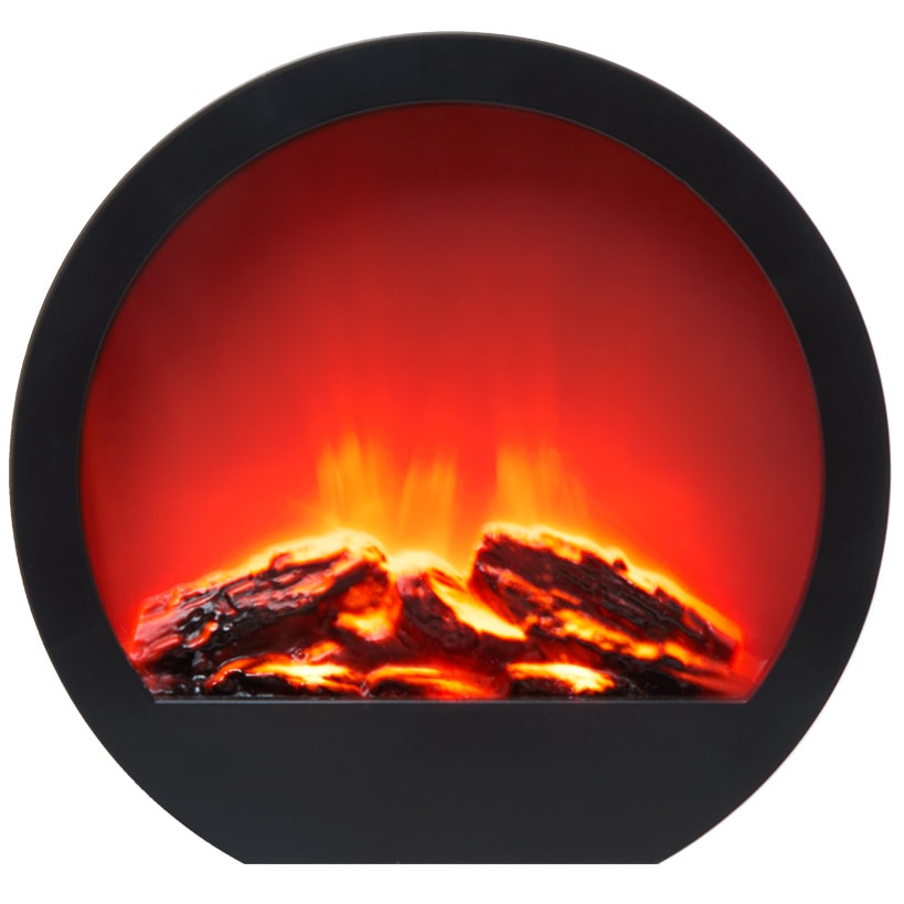 LED Simulated Flame Indoor Decorative Fireplace with 6-Hour Timer
