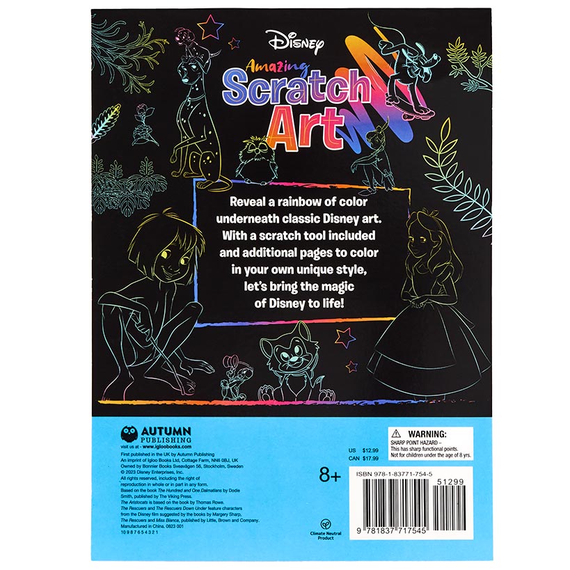 Disney Scratch Art