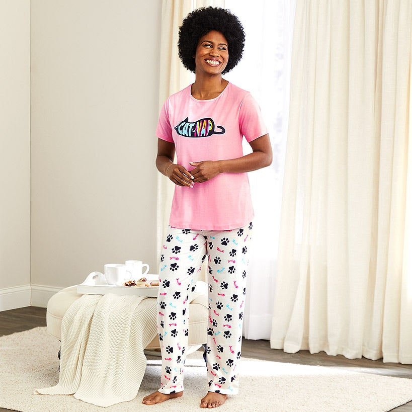 Women's Dog or Cat Pajama Set