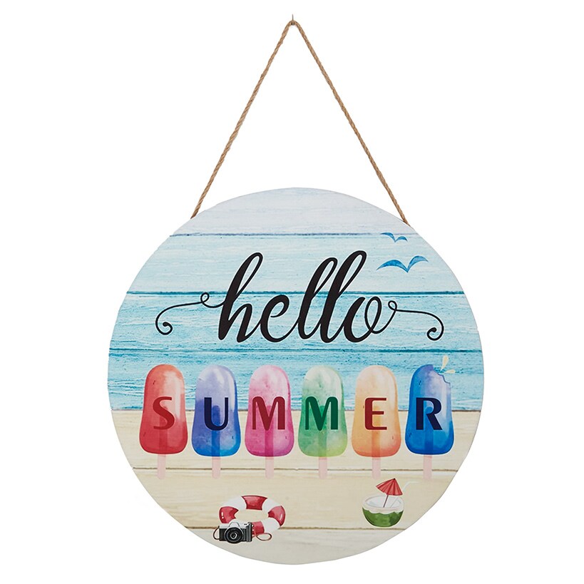 Hello Summer Porch Decor