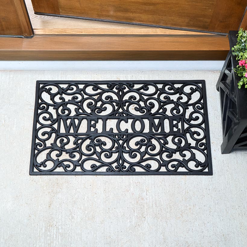 Set of 2 Stair Treads or Doormat#select-design_welcome