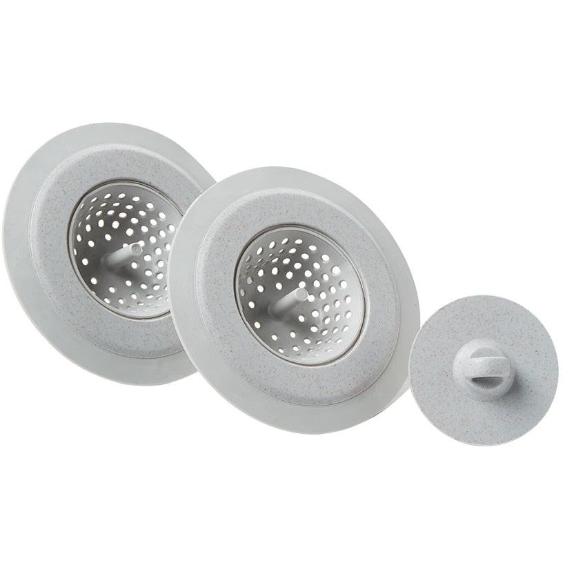 Kitchen Sink Drain Stopper Set - 3-Pc.