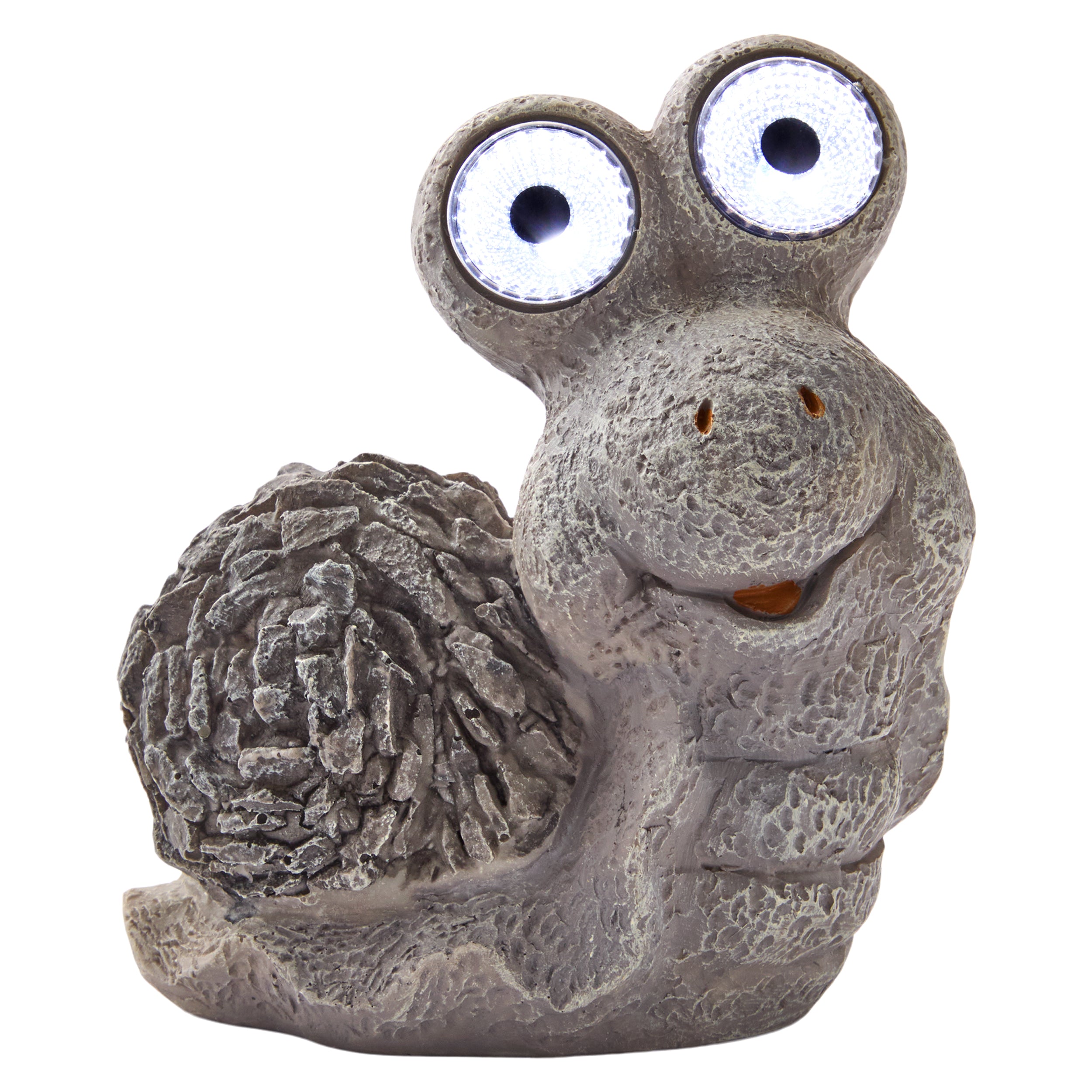 Owl Solar Eyed Garden Statue