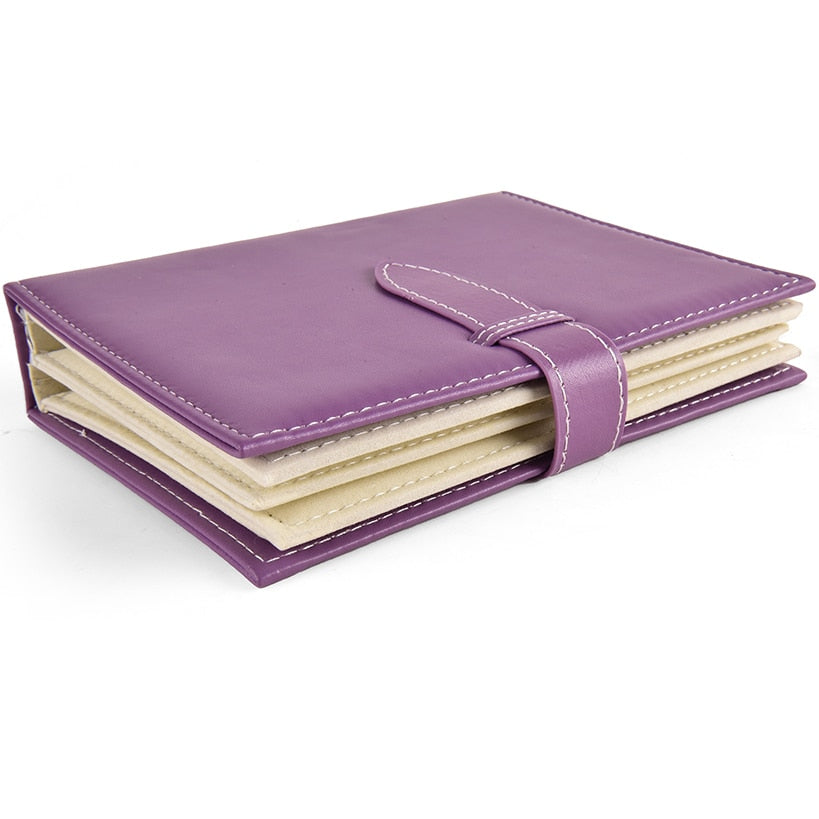 Earring Organizer Book Portable Earring Holder 36 Pairs