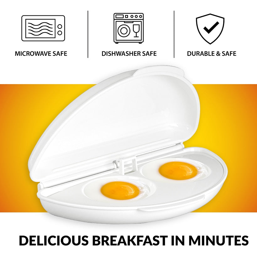 Egg 'n Omelet Cooker - Quick and Fluffy Omelets in Your Microwave
