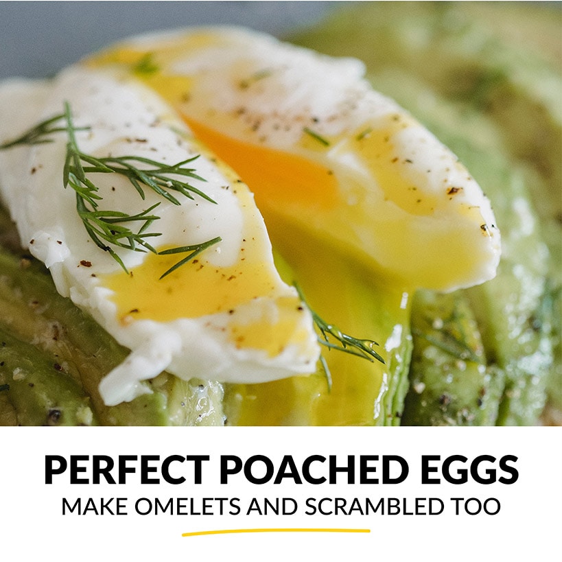 Egg 'n Omelet Cooker - Quick and Fluffy Omelets in Your Microwave