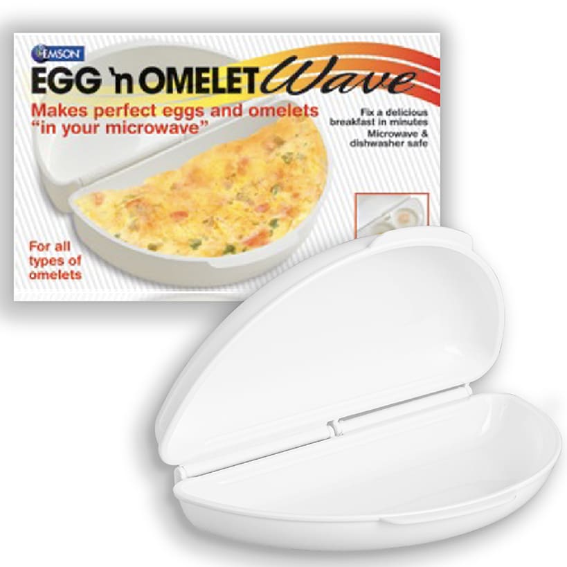 Egg 'n Omelet Cooker - Quick and Fluffy Omelets in Your Microwave