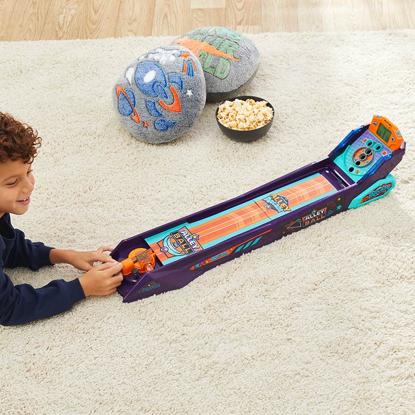 Electronic Alley Arcade Game - Fun Rolling Action with Lights and Sound