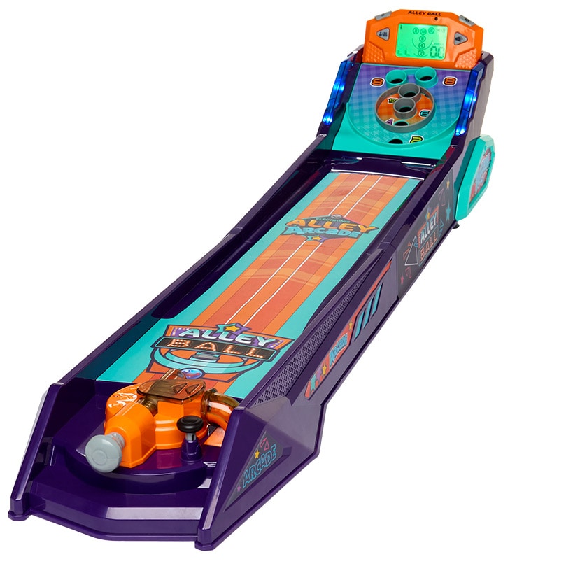 Electronic Alley Arcade Game - Fun Rolling Action with Lights and Sound
