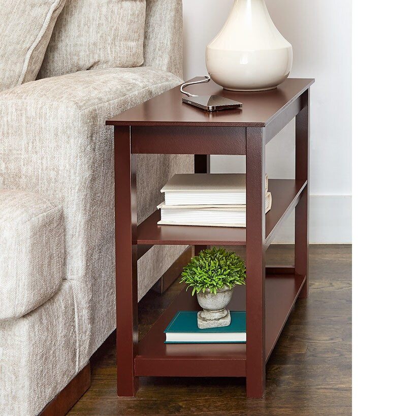 Functional Accent Table with Built in Power Outlets
