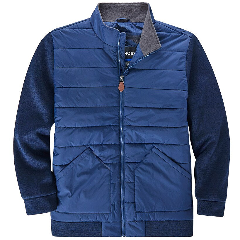 Evoke Men's Sweater Fleece Puffer