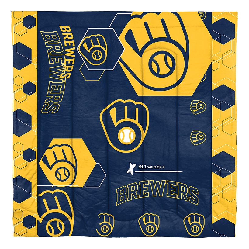 MLB™ Hexagon Comforter Sets