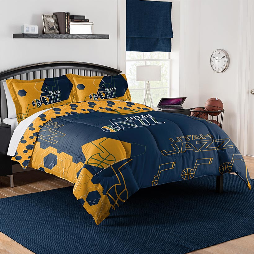 NBA Hexagon Comforter Sets