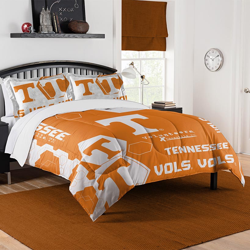 NCAA Hexagon Comforter Set
