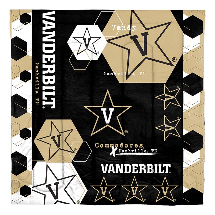 NCAA Hexagon Comforter Set