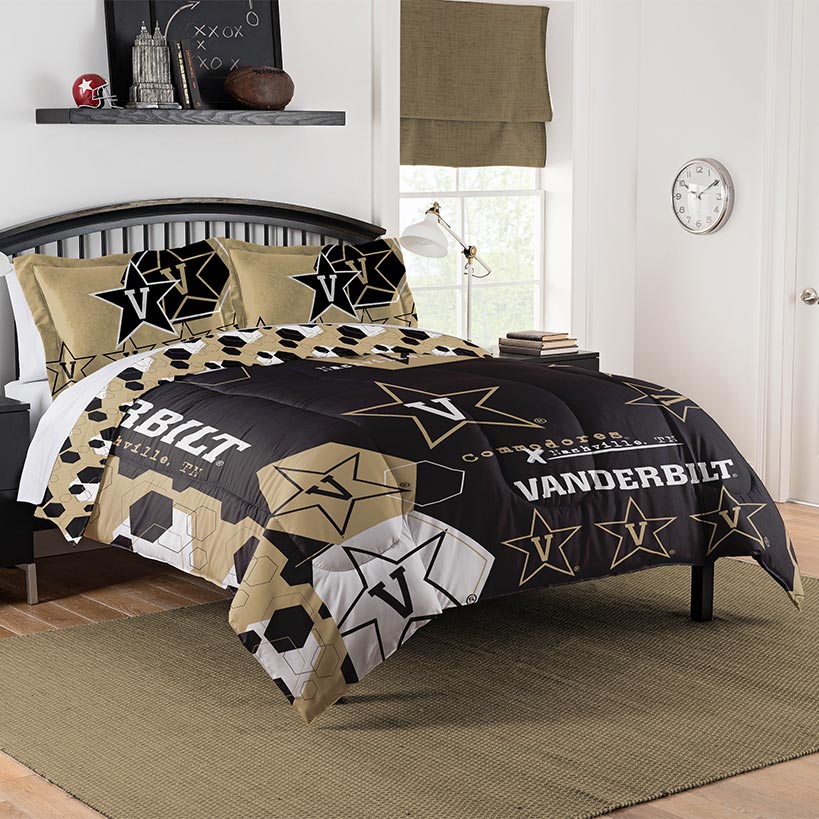 NCAA Hexagon Comforter Set