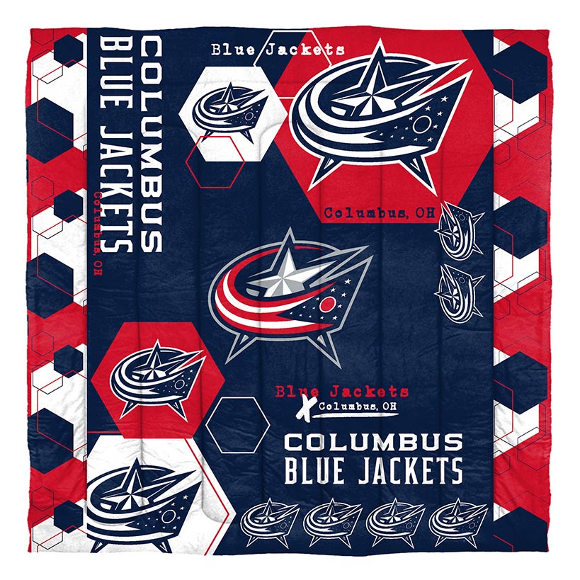 NHL Hexagon Comforter Sets