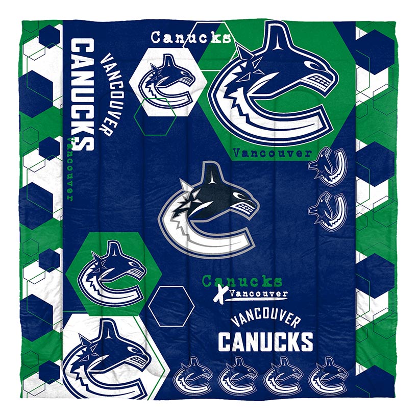 NHL Hexagon Comforter Sets