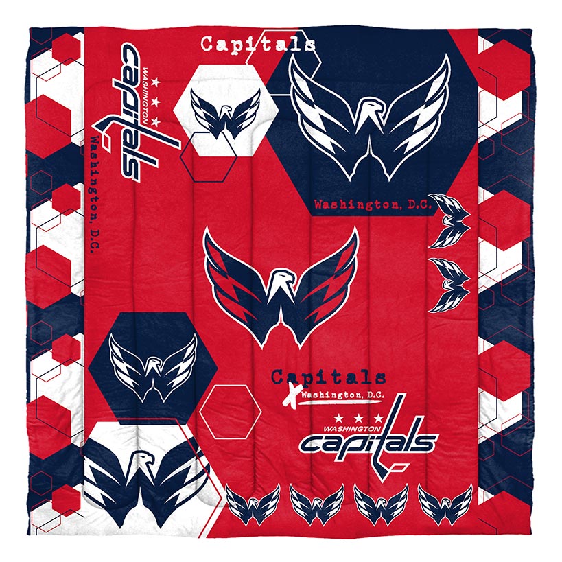 NHL Hexagon Comforter Sets