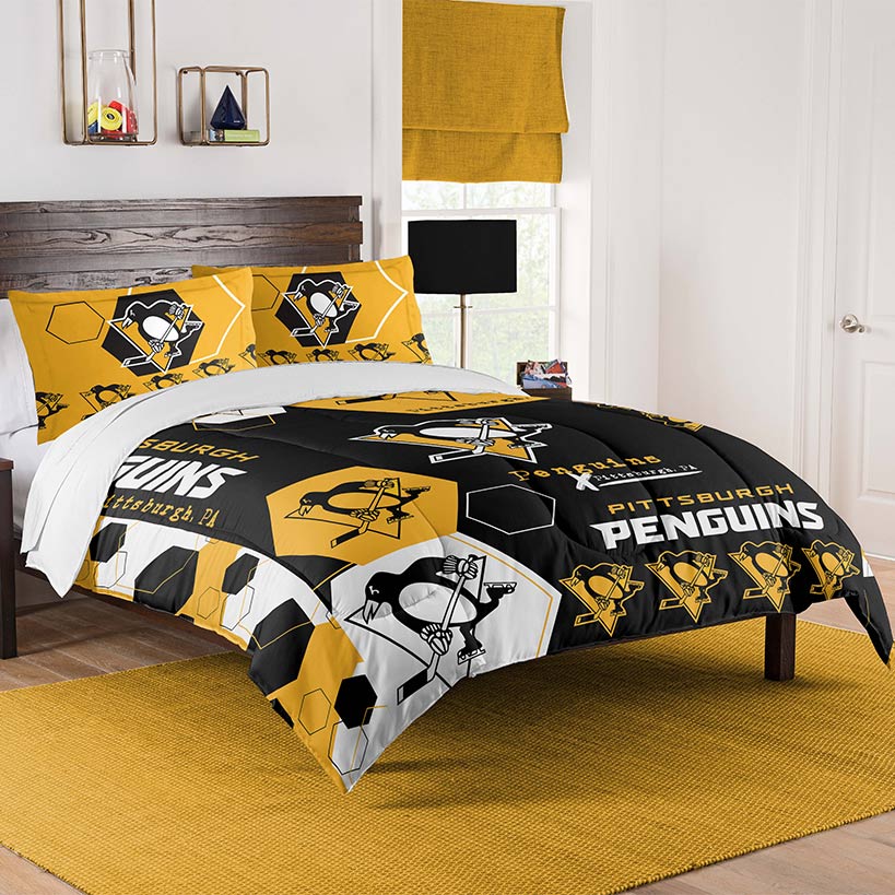 NHL Hexagon Comforter Sets