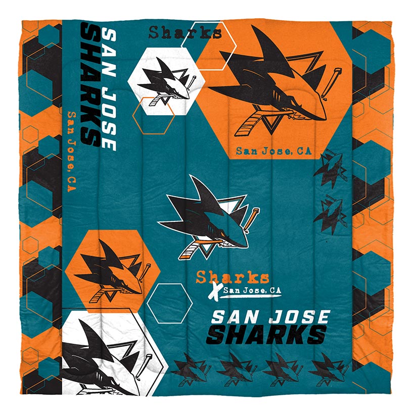 NHL Hexagon Comforter Sets