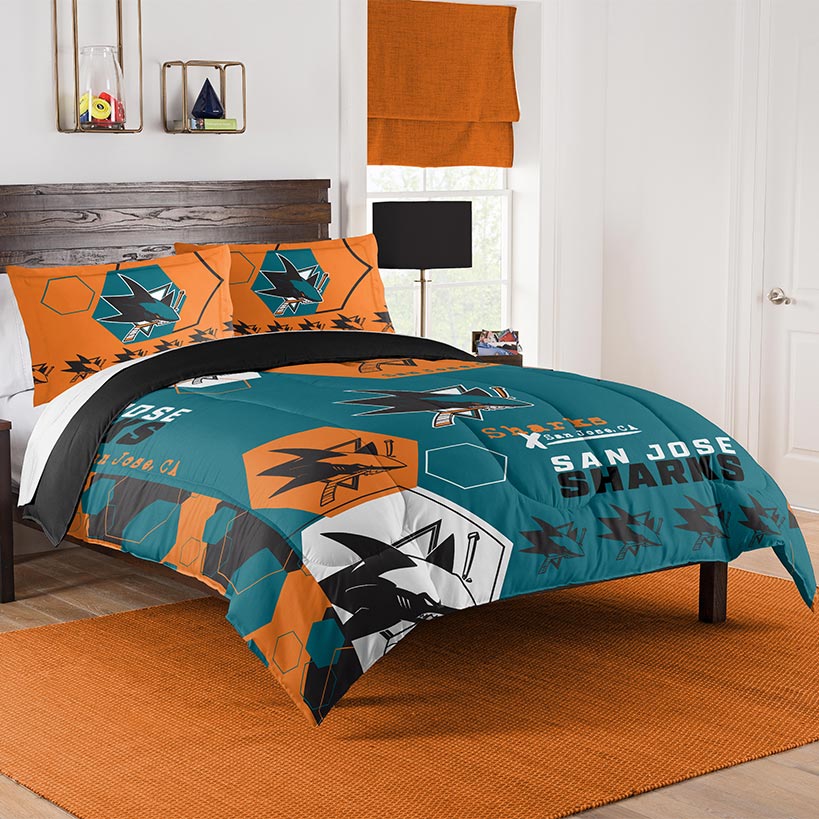 NHL Hexagon Comforter Sets