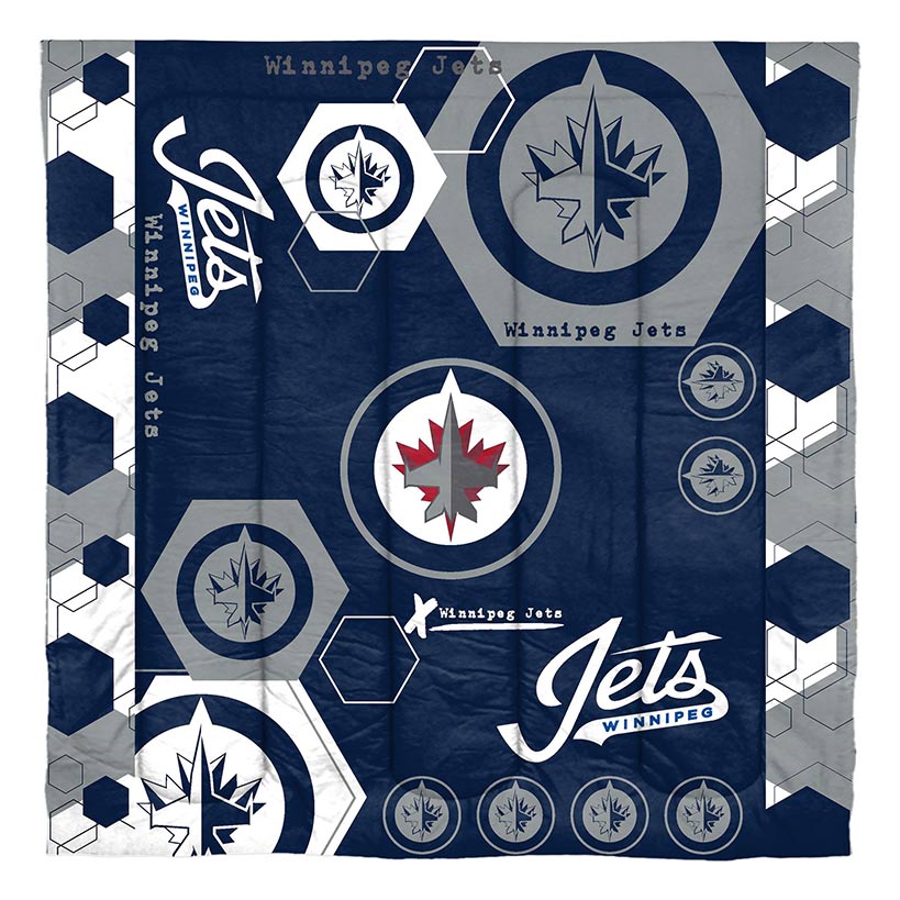 NHL Hexagon Comforter Sets