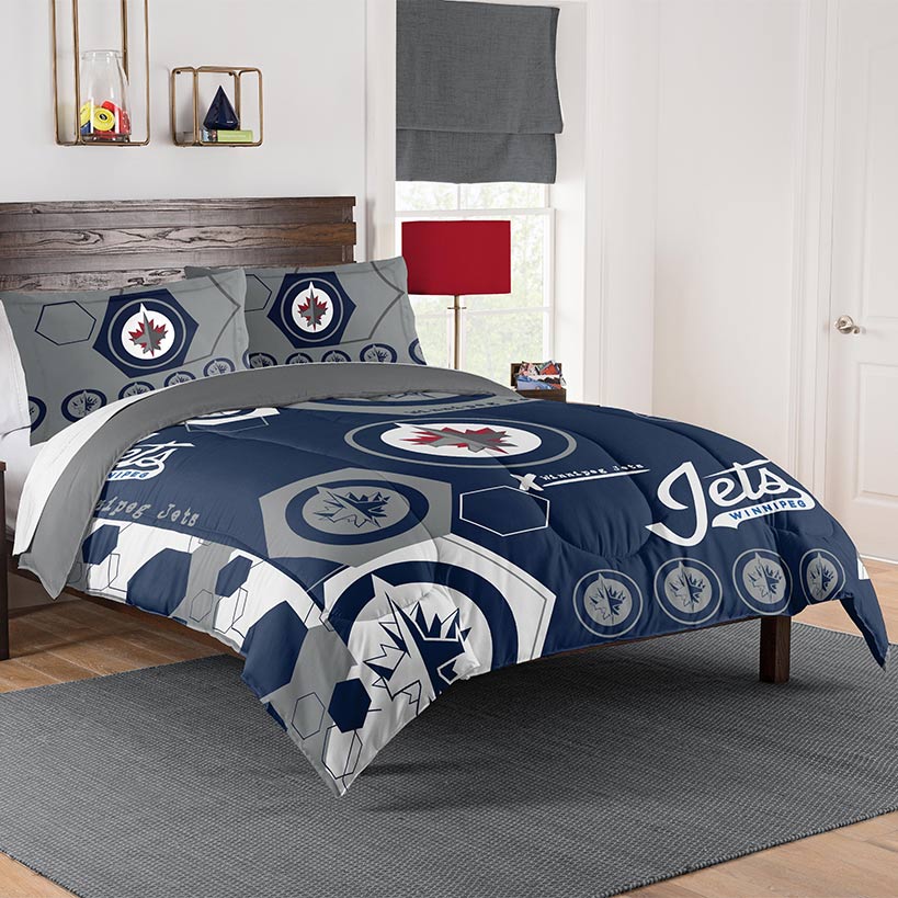 NHL Hexagon Comforter Sets
