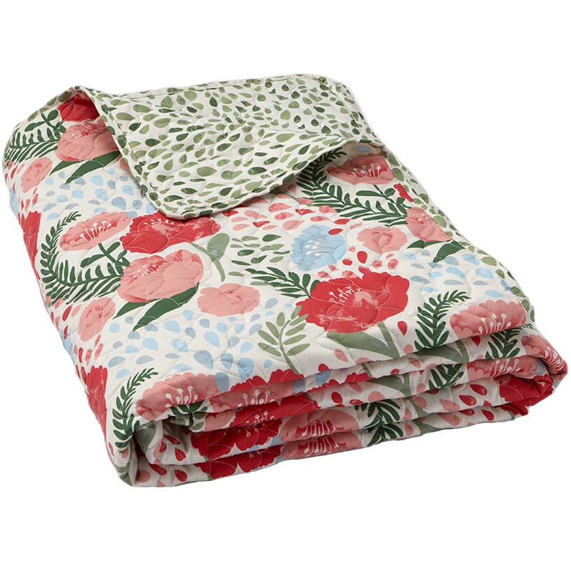 Spring Poppy Quilt Ensemble