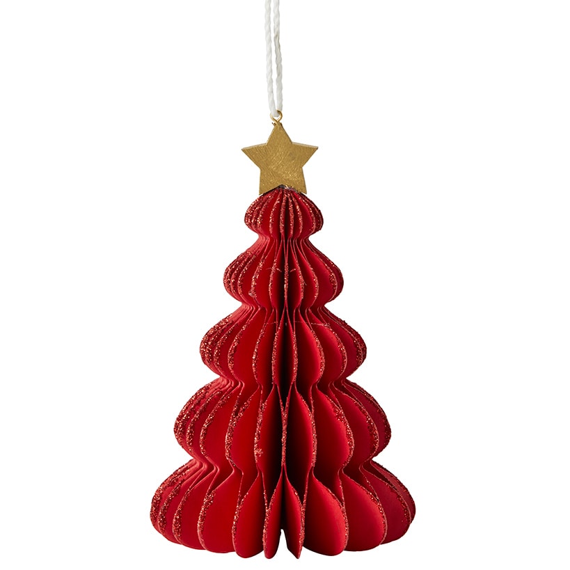 5-Tier Paper Tree Ornaments