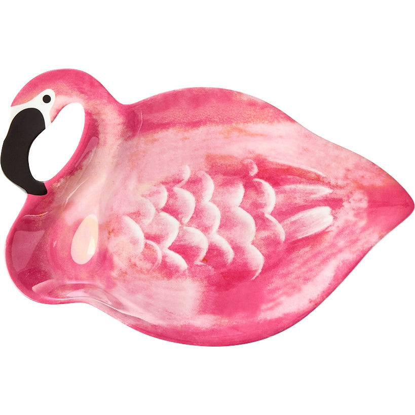 Flamingo in Paradise Tableware - 12" Serving Platter