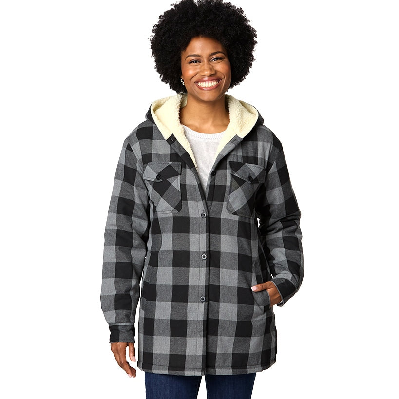Sherpa Lined Boyfriend Jacket