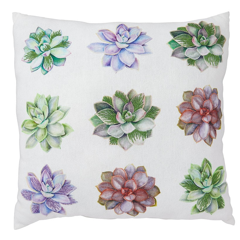 Springtime Floral Accent Pillows